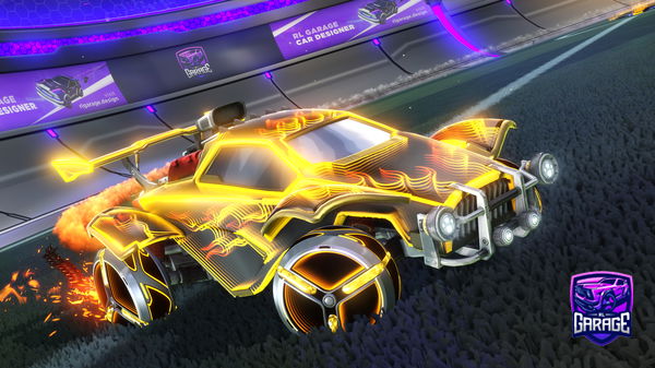 A Rocket League car design from TheBismarck49