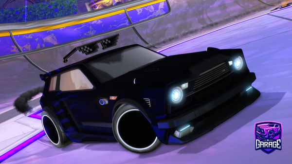 A Rocket League car design from R4F4B01