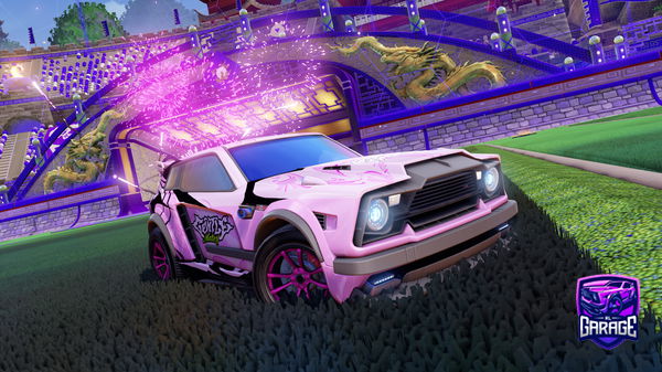 A Rocket League car design from Xzoticj4m3z