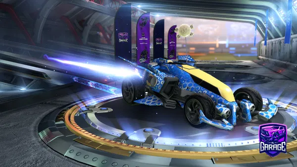 A Rocket League car design from antron007