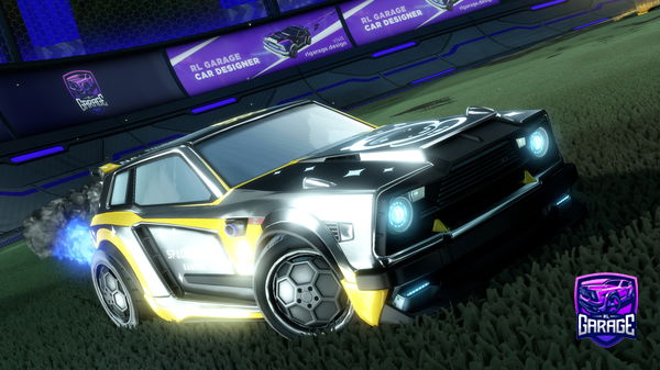 A Rocket League car design from Dominik5230