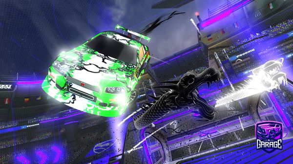 A Rocket League car design from Markyboii