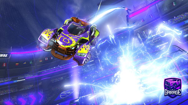 A Rocket League car design from kobeBryant24ever