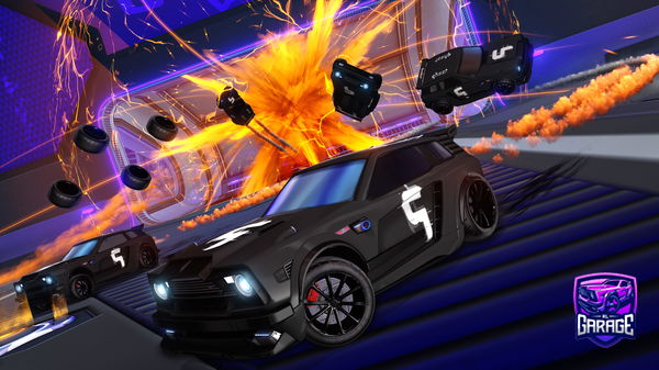 A Rocket League car design from xXPandax30Xx