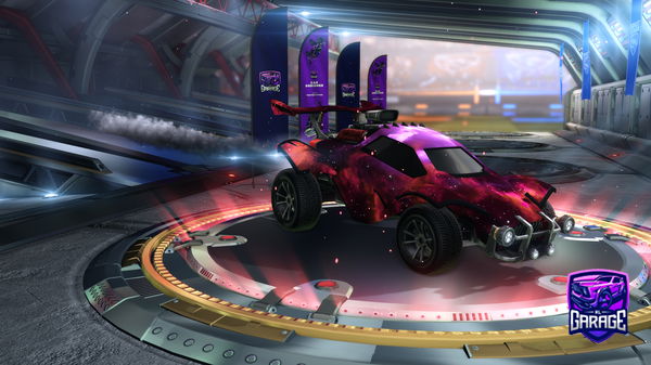 A Rocket League car design from vroofy