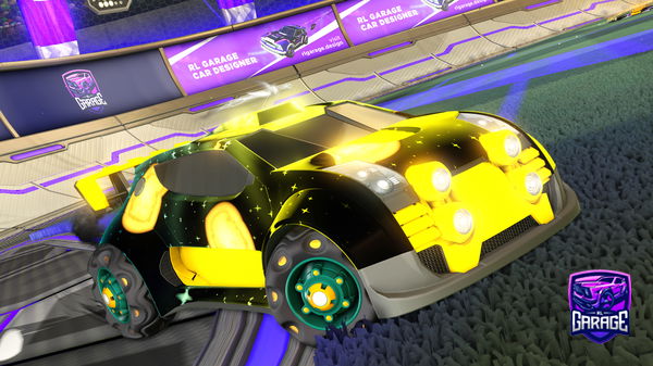 A Rocket League car design from 2Crispy