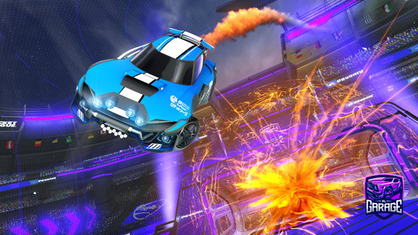 A Rocket League car design from guxan