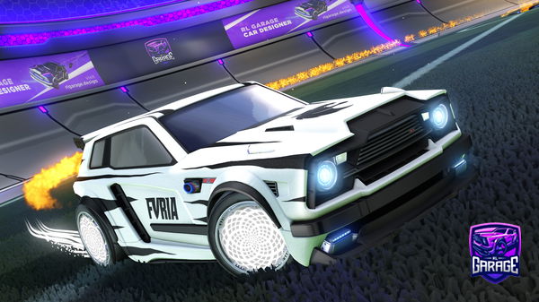 A Rocket League car design from noahroserl
