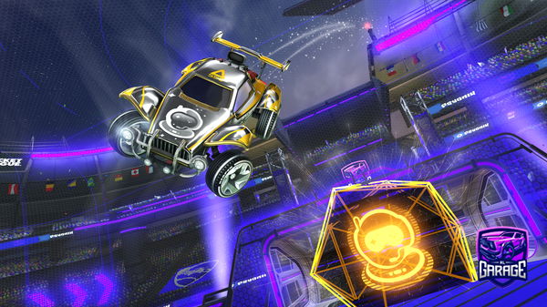 A Rocket League car design from Crazy_Cars