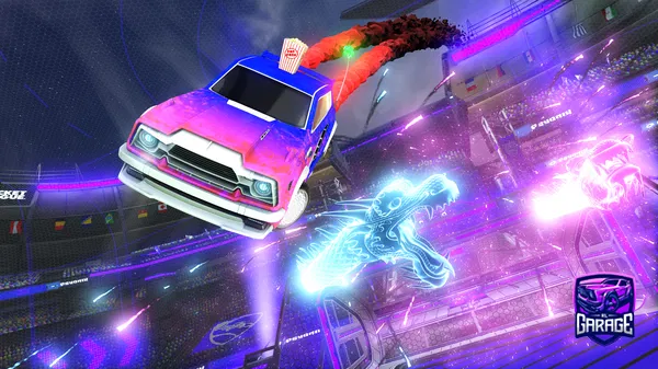 A Rocket League car design from InvertedGroundhog