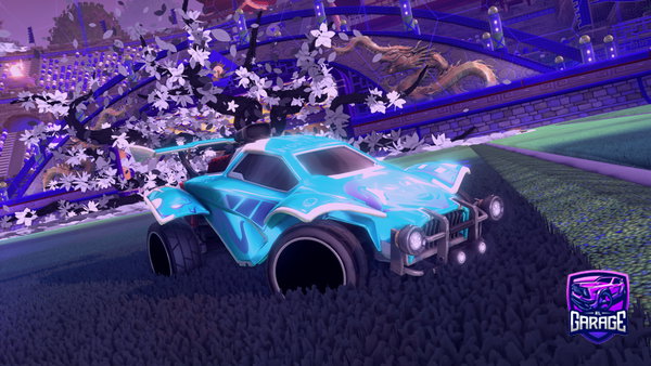 A Rocket League car design from patchnote