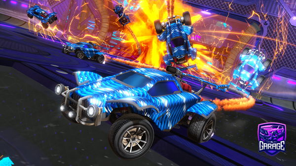 A Rocket League car design from AveerPlayz