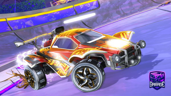 A Rocket League car design from Perniflette