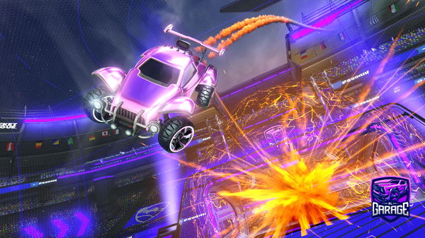 A Rocket League car design from caillous