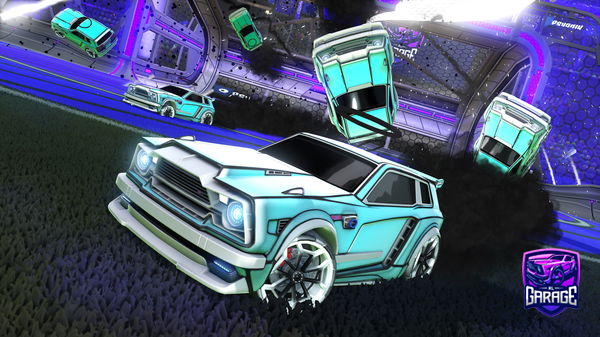 A Rocket League car design from Lilmelon8453