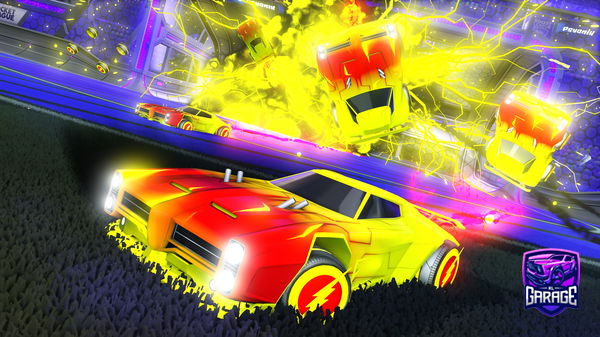 A Rocket League car design from Alixxandur