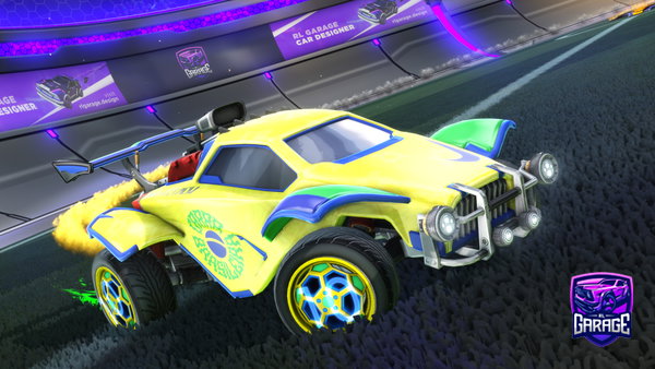 A Rocket League car design from CanMan_17