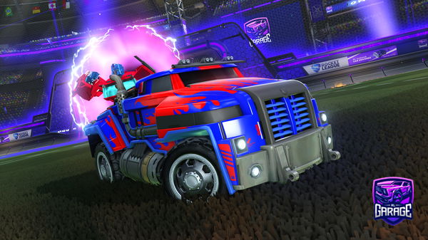 A Rocket League car design from KTRLCluB