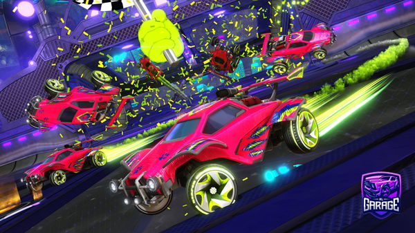 A Rocket League car design from Jeebozz