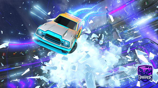 A Rocket League car design from 1inlin