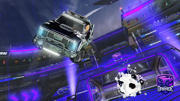 A Rocket League car design from Ultragod09