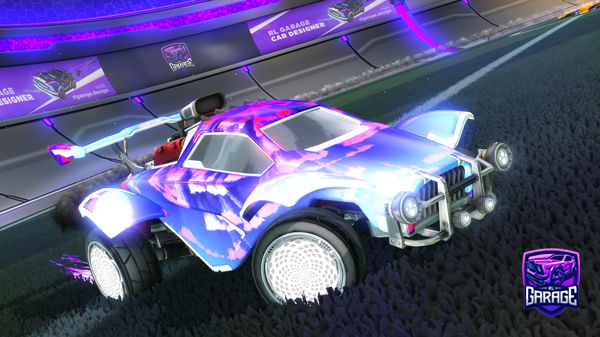 A Rocket League car design from wxbba02