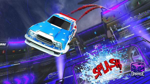 A Rocket League car design from IssuhBear