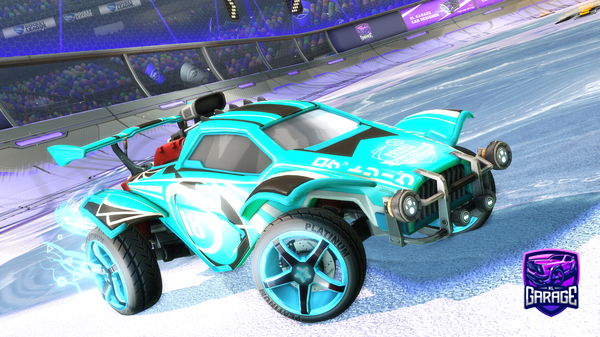 A Rocket League car design from the_vals