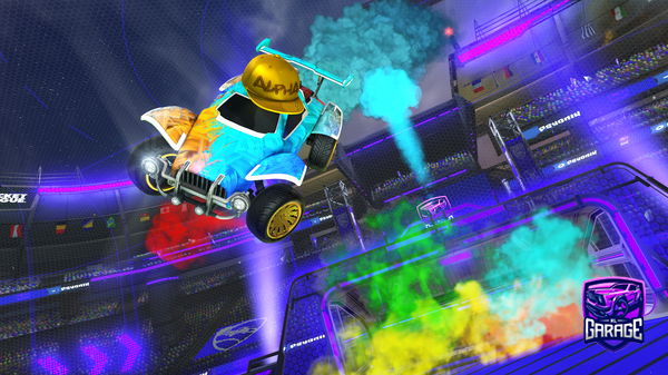 A Rocket League car design from Benzhi