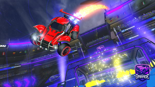 A Rocket League car design from Chewie1305