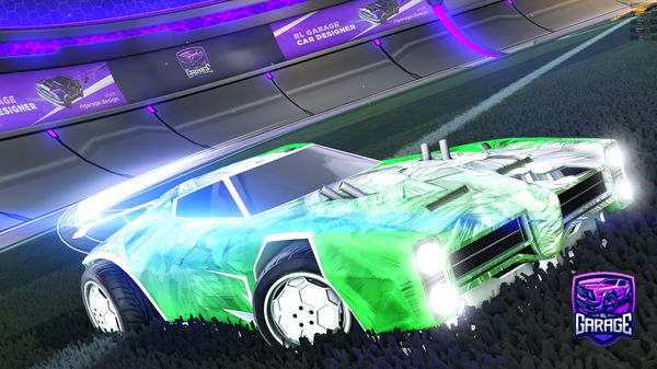 A Rocket League car design from Whathe_say