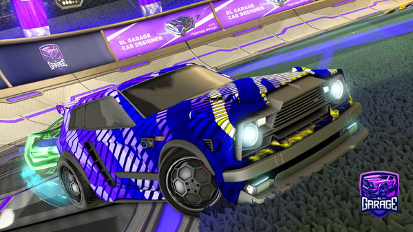 A Rocket League car design from LegalHyperion