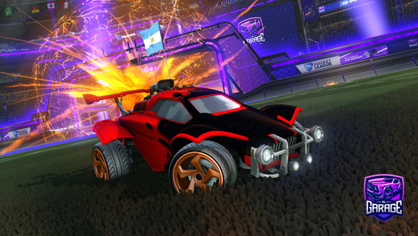 A Rocket League car design from Yalomaster401