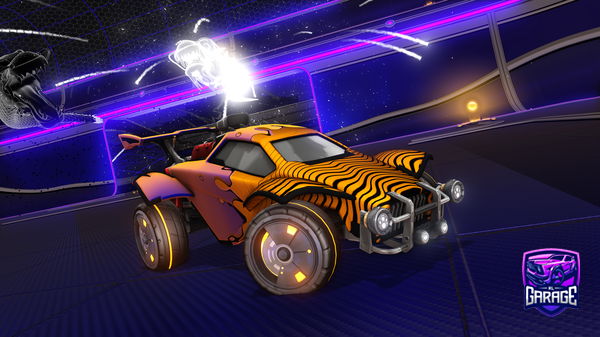 A Rocket League car design from -Mouni-