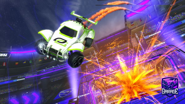 A Rocket League car design from G_Tilin