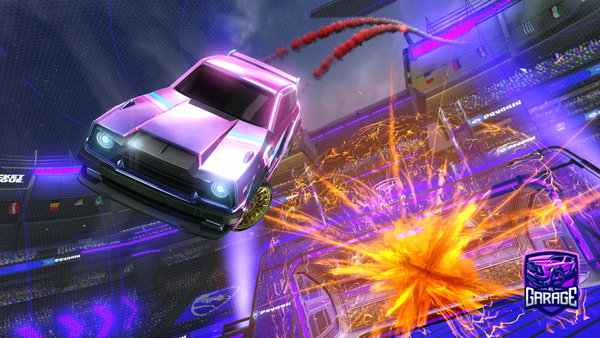 A Rocket League car design from endoblaste