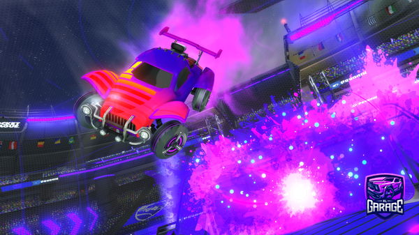 A Rocket League car design from spacetraveler4