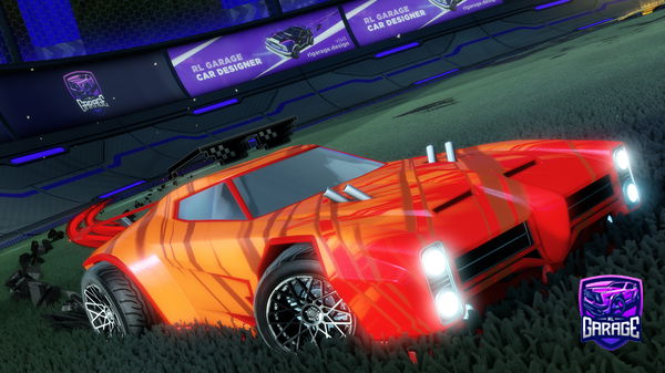 A Rocket League car design from Rand0m87