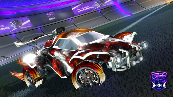 A Rocket League car design from combativehour