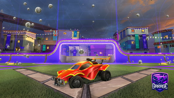 A Rocket League car design from doemnicus