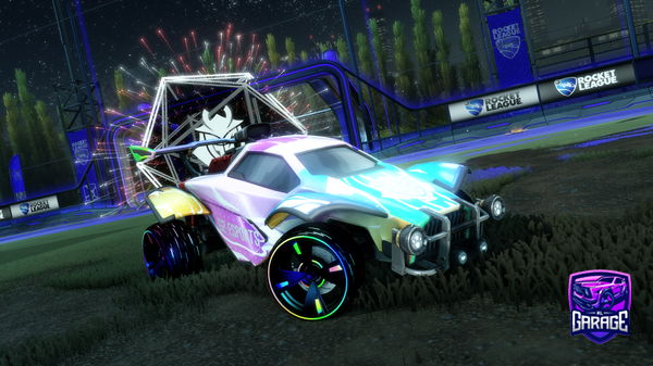 A Rocket League car design from Lightning17