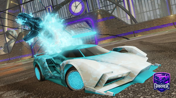 A Rocket League car design from Mingiep