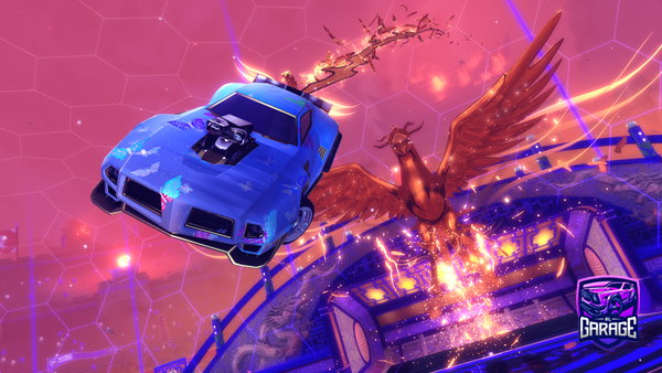 A Rocket League car design from rhysbuck