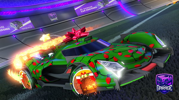 A Rocket League car design from MasterBuilder