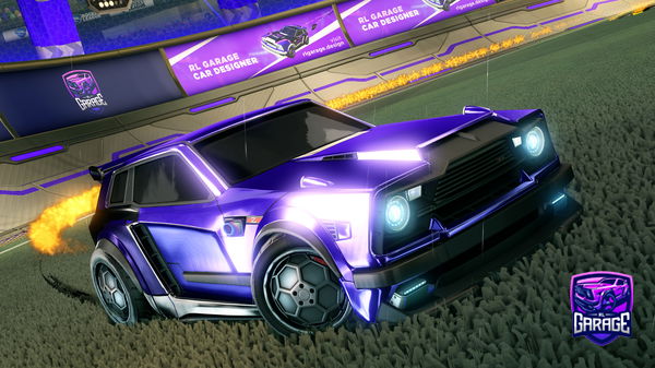 A Rocket League car design from Walopz