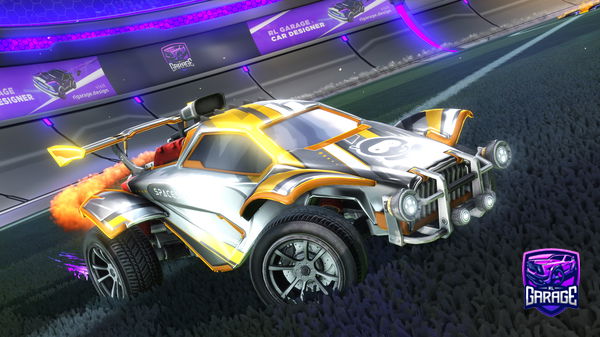 A Rocket League car design from davidderechte187