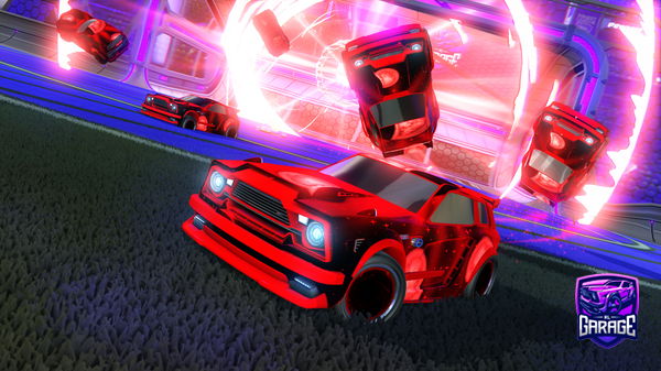 A Rocket League car design from Chunkz44