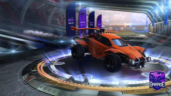 A Rocket League car design from nika5500