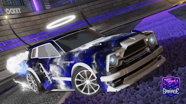 A Rocket League car design from Seeqy