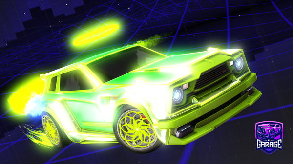 A Rocket League car design from Snymth